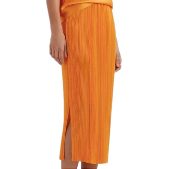 Club Monaco Dresses & Skirts - NWOT Club Monaco Orange Midi Skirt